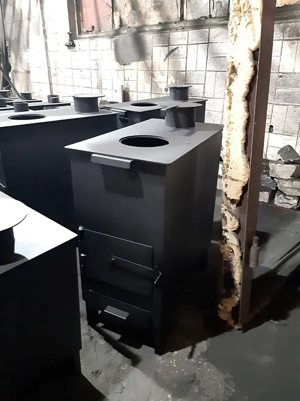 Буржуйка опалювально-варильна 5 кВт — фото